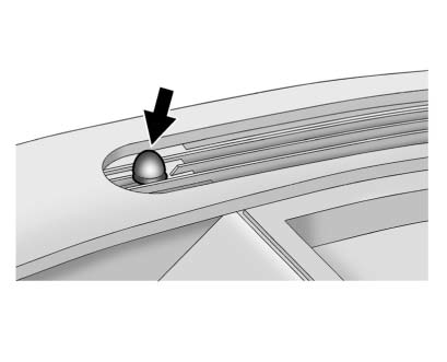 The solar sensor, located in the defrost grille in the middle of the instrument