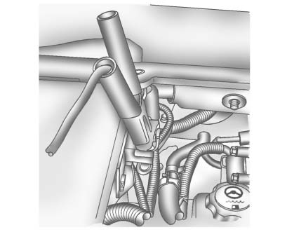 6. Connect the red positive (+) cable to the positive (+) terminal of the dead