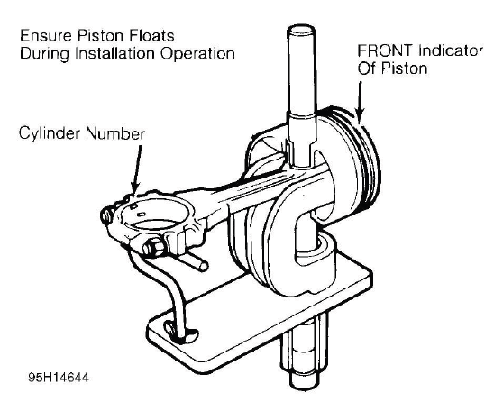 Buick Enclave. Engine Overhaul Procedures