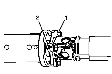 Buick Enclave. Propeller Shaft