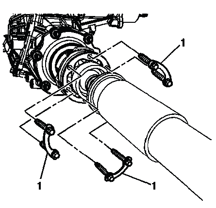 Buick Enclave. Propeller Shaft