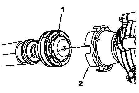 Buick Enclave. Propeller Shaft