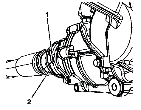 Buick Enclave. Propeller Shaft