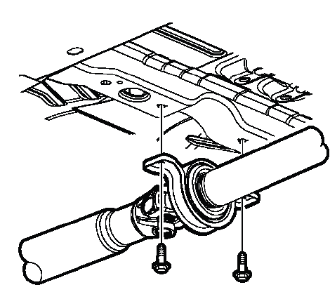 Buick Enclave. Propeller Shaft