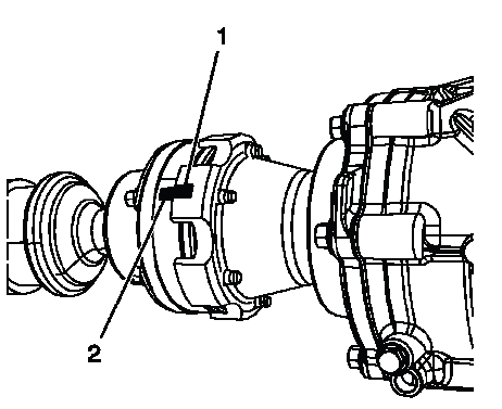 Buick Enclave. Propeller Shaft