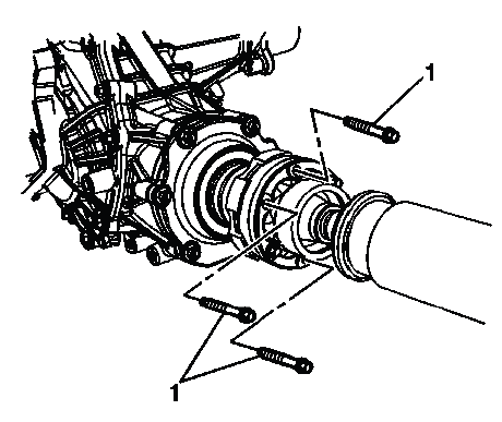 Buick Enclave. Propeller Shaft