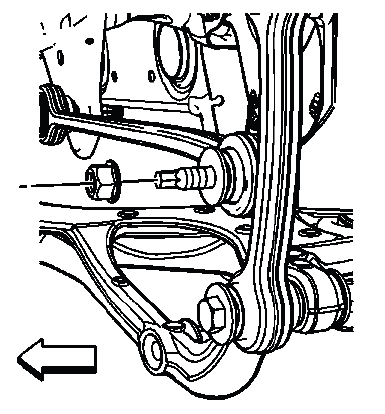 Buick Enclave. Rear Suspension