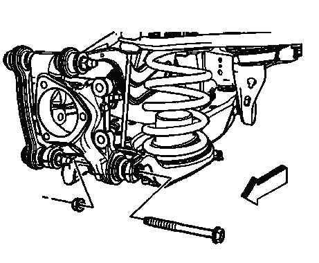 Buick Enclave. Rear Suspension