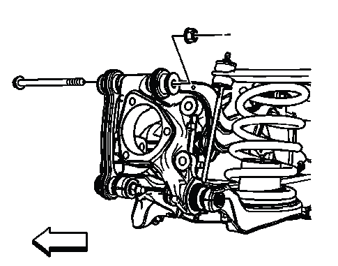 Buick Enclave. Rear Suspension