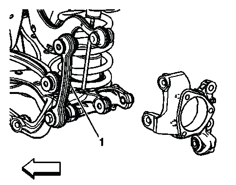 Buick Enclave. Rear Suspension