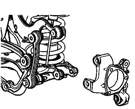 Buick Enclave. Rear Suspension