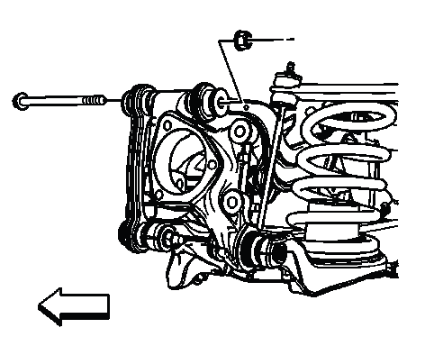 Buick Enclave. Rear Suspension