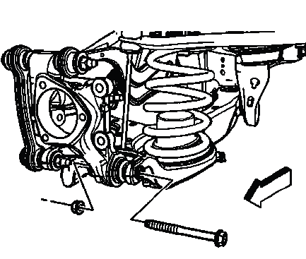 Buick Enclave. Rear Suspension