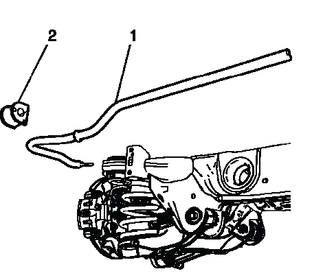 Buick Enclave. Rear Suspension