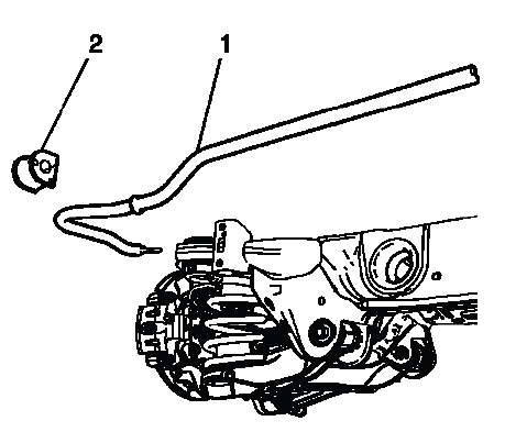 Buick Enclave. Rear Suspension