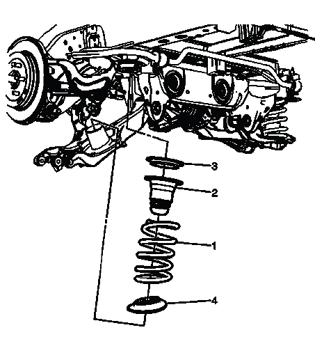 Buick Enclave. Rear Suspension