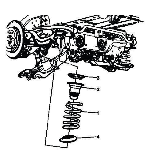 Buick Enclave. Rear Suspension