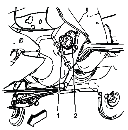 Buick Enclave. Rear Suspension