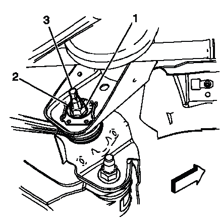 Buick Enclave. Rear Suspension