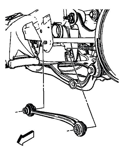 Buick Enclave. Rear Suspension