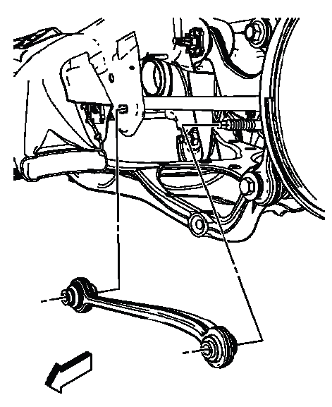 Buick Enclave. Rear Suspension