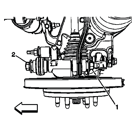 Buick Enclave. Rear Suspension