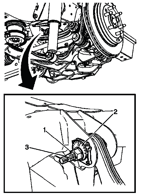 Buick Enclave. Rear Suspension