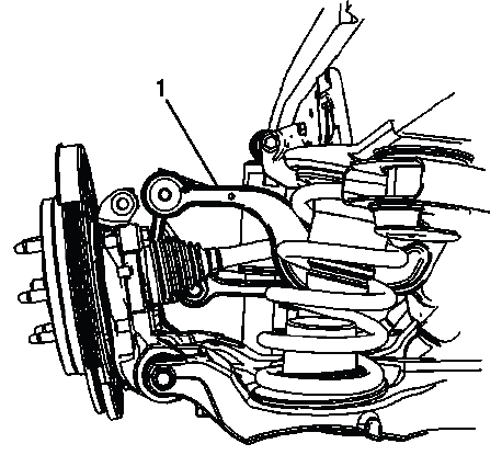 Buick Enclave. Rear Suspension