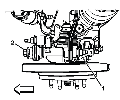 Buick Enclave. Rear Suspension