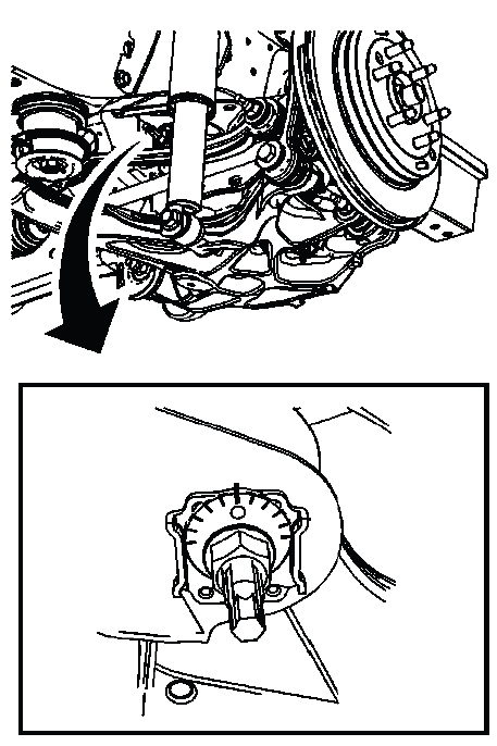 Buick Enclave. Rear Suspension