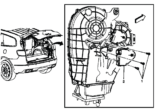 Buick Enclave. HVAC - Automatic