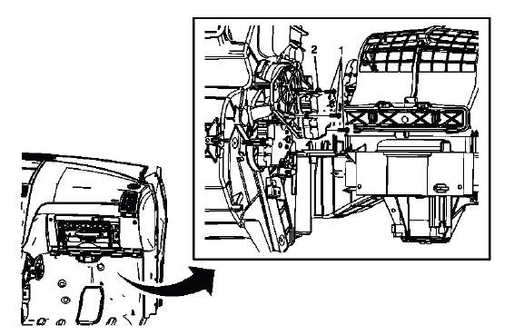 Buick Enclave. HVAC - Manual