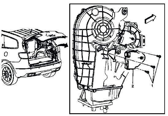 Buick Enclave. HVAC - Manual