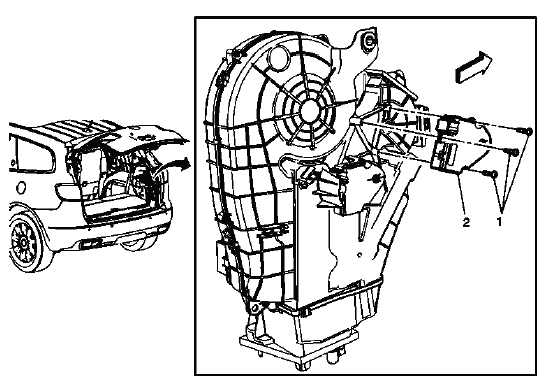 Buick Enclave. HVAC - Manual