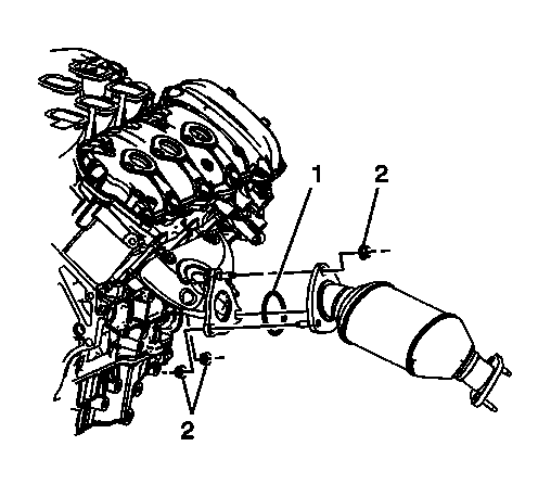 Buick Enclave. Engine Exhaust