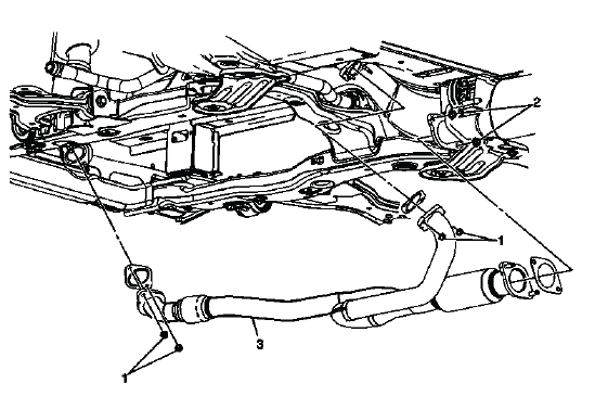 Buick Enclave. Engine Exhaust