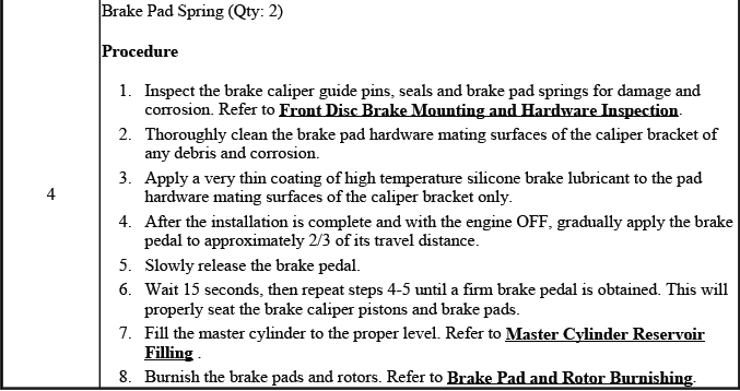 Buick Enclave. Front Disc Brake Pads Replacement