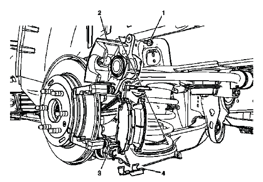 Buick Enclave. Disc Brakes