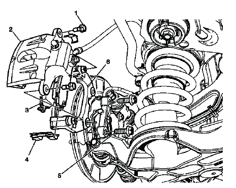 Buick Enclave. Disc Brakes