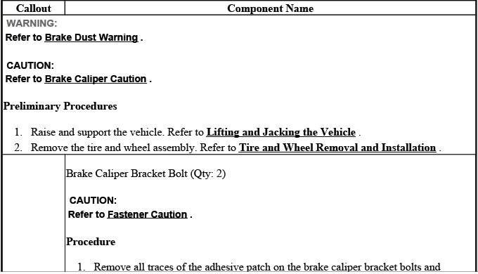 Buick Enclave. Disc Brakes