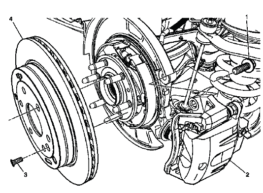 Buick Enclave. Disc Brakes