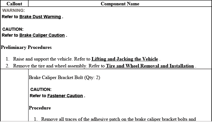 Buick Enclave. Disc Brakes