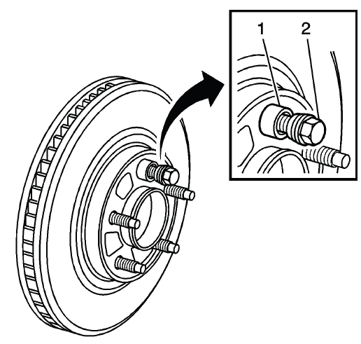 Buick Enclave. Disc Brakes