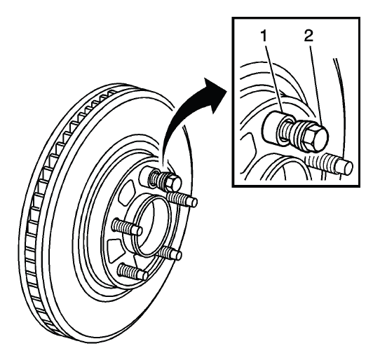 Buick Enclave. Disc Brakes