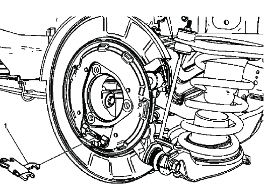 Buick Enclave. Park Brake