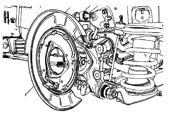 Buick Enclave. Park Brake