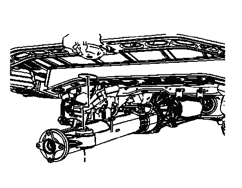 Buick Enclave. Rear Drive Axle