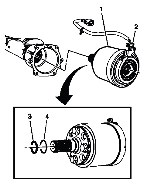 Buick Enclave. Rear Drive Axle