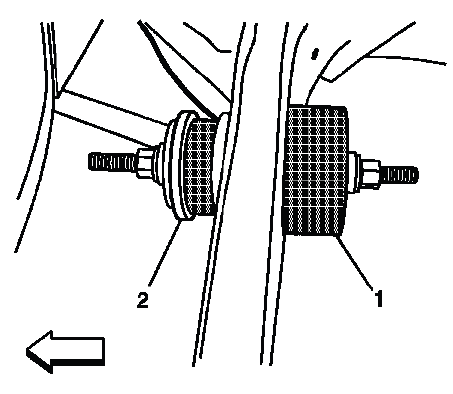 Buick Enclave. Rear Drive Axle