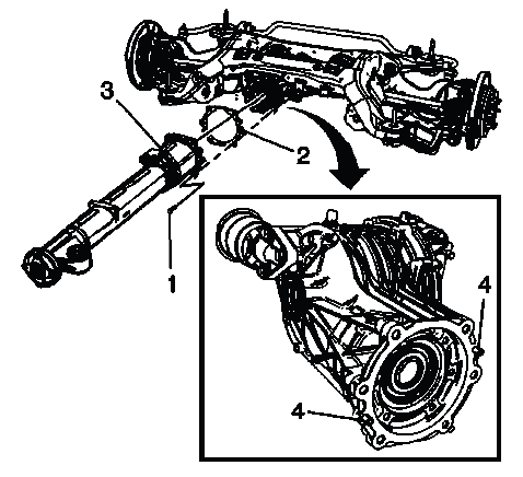 Buick Enclave. Rear Drive Axle